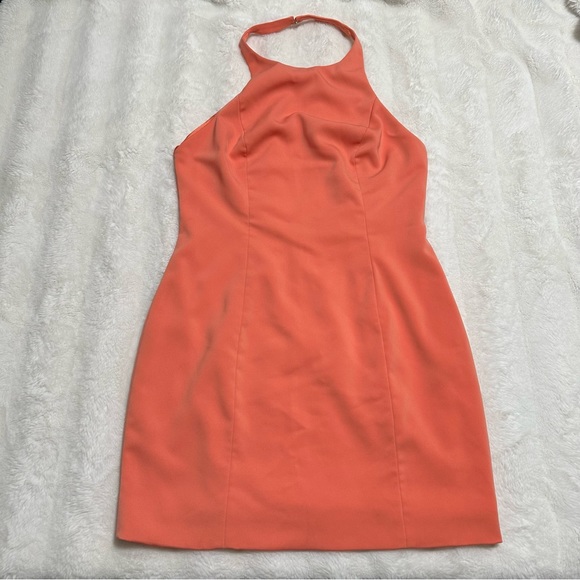 Jay Godfrey Papaya Orange Benioff Open Back Halter Mini
Dress Size 10 - Picture 7 of 15